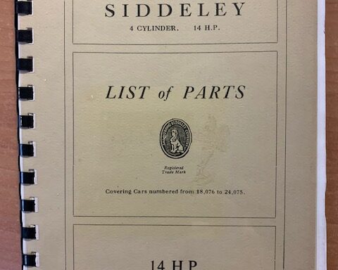 Armstrong Siddely List of Parts